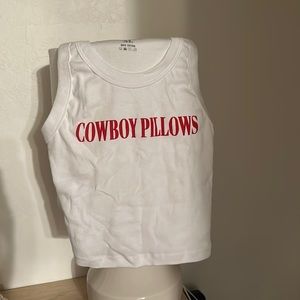 Cowboy Pillows Tank / Crop Top